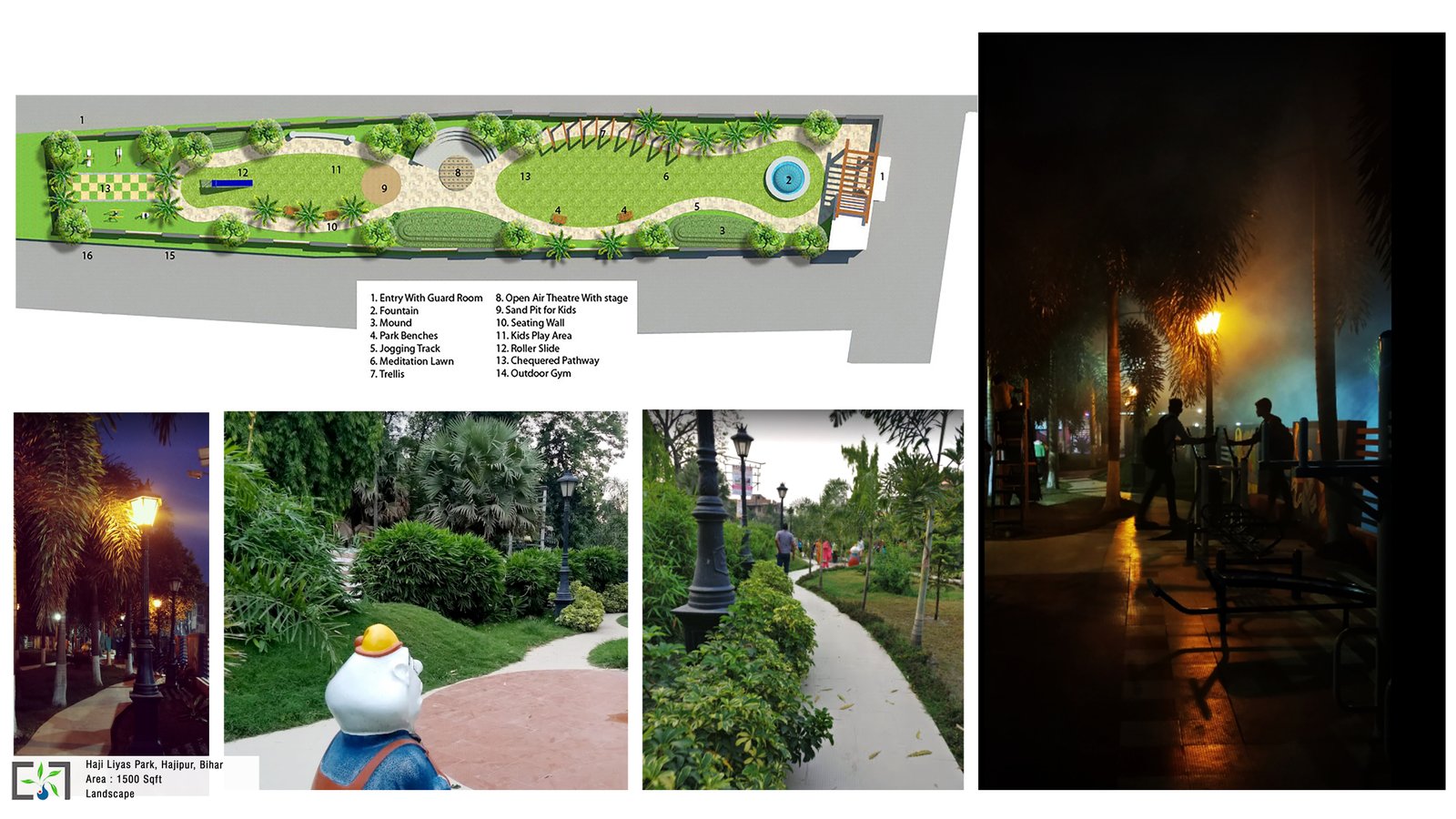 Haji Ilyas Park, Hajipur