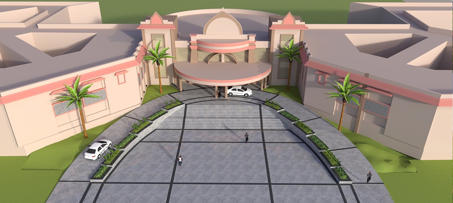 Campus Landscape design of Chankya National Law University